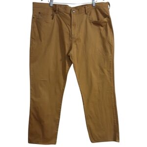 Onward reserve pant men's chino casual office mustard 40x32 y2k straight
